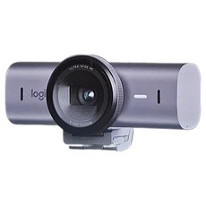 logitech 羅技 MX Brio Ultra HD 網路攝影機, VU0066, 石墨灰