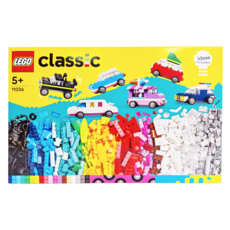 LEGO 經典系列 11036 混合顏色積木 5歲以上 創意車輛，激發無限想像力, 創意車輛 Creative Vehicles, 1盒