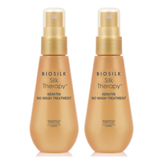 BIOSILK 絲洛比 蠶絲角蛋白免沖洗護髮噴霧, 2瓶, 60ml
