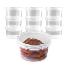 일상곳곳 다회용 스크류 밀폐용기, 10개, 2호(350ml)