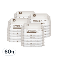마더케이 신생아용 프리미엄 순면 건티슈 휴대형 60gsm, 60g, 15매, 60개