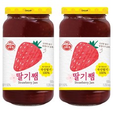 오뚜기 딸기쨈, 500g, 2개 500g, 2개