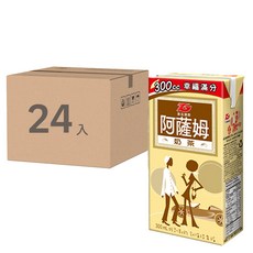 匯竑 阿薩姆原味奶茶 300cc，香醇奶茶，濃郁紅茶，24入, 300ml