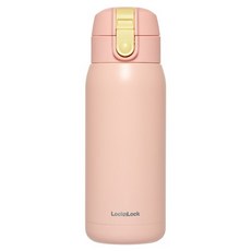 락앤락 스쿨핏 코튼캔디 원터치 텀블러, 핑크, 370ml, 1개 핑크(LHC3233NPIK), 1개, 370ml