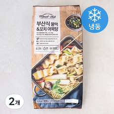 홈스토랑 부산식 물떡 & 꼬치 어묵탕 밀키트 (냉동), 876g, 2개