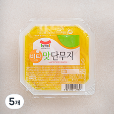 일가집 맛 단무지, 250g, 5개