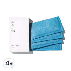 순수시대 냉장고 탈취제 본품, 44g, 4개