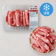 곰곰 한돈 대패 목살 (냉동), 500g, 1개