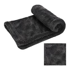 雙面蝌蚪吸水布 40 x 40cm 超細纖維 汽車擦拭布 洗車巾, 1個