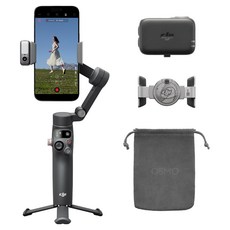 DJI Osmo Mobile 8 360도 추적 스마트폰 짐벌, 1개
