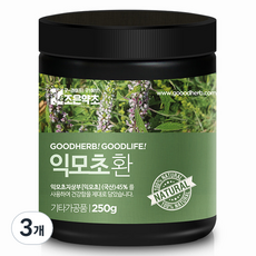 익모초환
 조은약초 프리미엄 익모초환 250g 3개