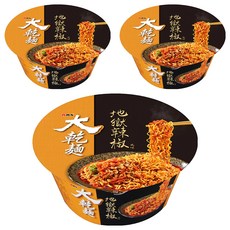 維力 大乾麵 地獄辣椒風味 110g, 3入