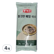 풍국면 쫄깃한 메밀국수, 1kg, 4개