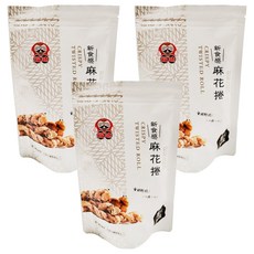福味 小琉球麻花捲 芝麻 200g*3包 台灣傳統手工零食