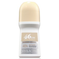 온더바디 46cm 나이아신아마이드 롤온 데오드란트 화이트 머스크향, 75ml, 1개