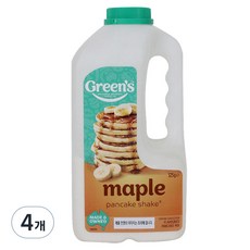 그린스 메이플 팬케이크 쉐이크, 325g, 4개