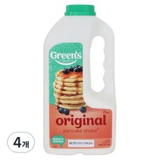 그린스 오리지널 팬케이크 쉐이크, 375g, 4개