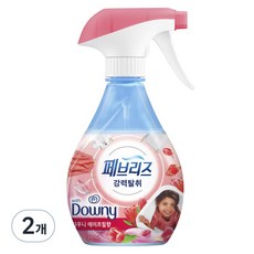 페브리즈 섬유탈취제 다우니 에이프릴향 본품, 370ml, 2개