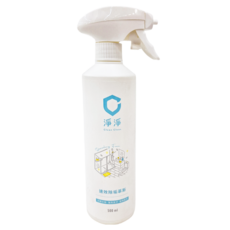 Clean Clean 淨淨 速效除垢慕斯, 500ml, 適用於玻璃、不鏽鋼、磁磚、陶瓷等材質清潔, 有機酸除垢泡沫, 1瓶