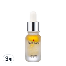 페이스 푸드 세럼, 10ml, 3개