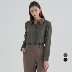 아피나르 여성용 링클 셔츠 블라우스