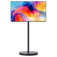 삼성전자 4K UHD Mini LED TV + 2025 무빙스탠드 라이트 세트, KU50MH70AFXKR(TV), HA-MTS1S50BLK(스탠드), 방문설치, 이동형 스탠드, 125cm(50인치)