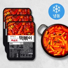 곰곰 떡볶이 매운맛 (냉동), 560g, 3개