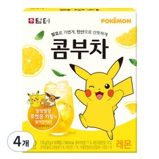 담터 포켓몬 콤부차 레몬, 5g, 30개입, 4개