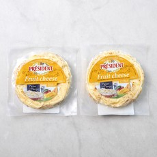 프레지덩 멜론 앤 망고 과일 치즈, 125g, 2개