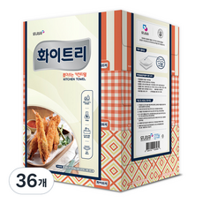 모나리자 화이트리 천연펄프 뽑아쓰는 키친타월, 150개입, 36개
