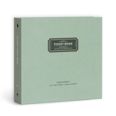 아이코닉 모멘트 티켓북 스크랩북, 02 Vintage mint, 28매, 1개