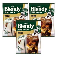 블랜디 포션커피 블랙, 18g, 6개입, 3개