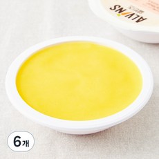 엘빈즈 이유식 초기1 4~5개월 단호박미음, 140g, 6개, 단호박