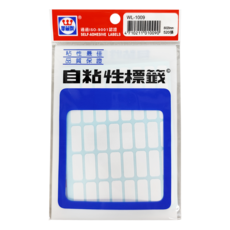 華麗牌 自黏性標籤 8 x 20 mm, WL-1009, 520張, 20包