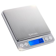 브루마 주방 전자저울 1kg, BS50(실버), 1개
