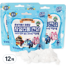 로보카폴리 제로당 자일리톨 캔디 40g, 12개