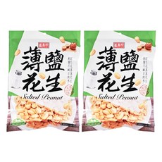 盛香珍 薄鹽花生 全素, 100g, 2袋