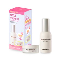 바닐라코 프라임 프라이머 클래식 30ml + 피니쉬 파우더 4g 세트, 투명, 1세트