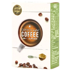 COFFCO kafo 防彈綠咖啡，全新升級配方，添加綠原酸，世界三大發明金獎，美國原裝, 10g, 7包, 1盒