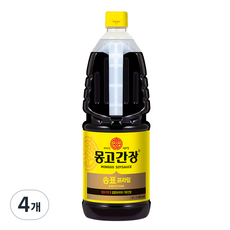 몽고간장 송표 프라임, 1.8L, 4개