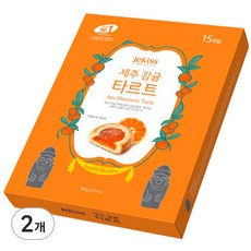 제키스 감귤 타르트 특대, 420g, 2개