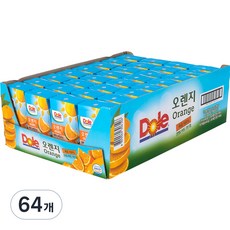 돌 오렌지주스, 120ml, 64개