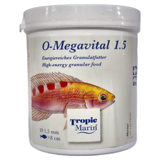 Tropic Marin TM 勁能量海魚顆粒飼料 O-Megavital 1.5 高能量顆粒狀食品, 150g, 1罐