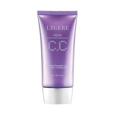 L'EGERE 蘭吉兒 水透亮CC霜, 保濕潤色 改善NG氣色 水嫩透亮, 45g, 1條