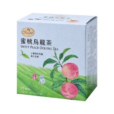 Magnet 曼寧 蜜桃烏龍茶, 52.5g (3.5g x 15包), 台灣原產地, 1盒