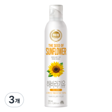 해표 사조대림 해바라기유 스프레이, 3개, 250ml