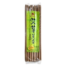 益成檀香 艾草薰香棒，天然防蚊，燃燒時間約4-5小時, 1尺3, 天然本色