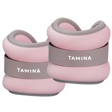 Tamina 重量帶手腕腳踝啞鈴沙袋, 500克, 粉色的