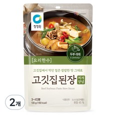 清淨園 烤肉店大醬湯醬料包, 130g, 2個