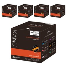 카누 돌체구스토 호환 캡슐커피 스무스 미디엄 로스트, 7.5g, 16개입, 5개